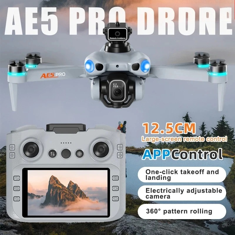 Drone Multispectral - Original 2026 NEW AE5 Drone 4K