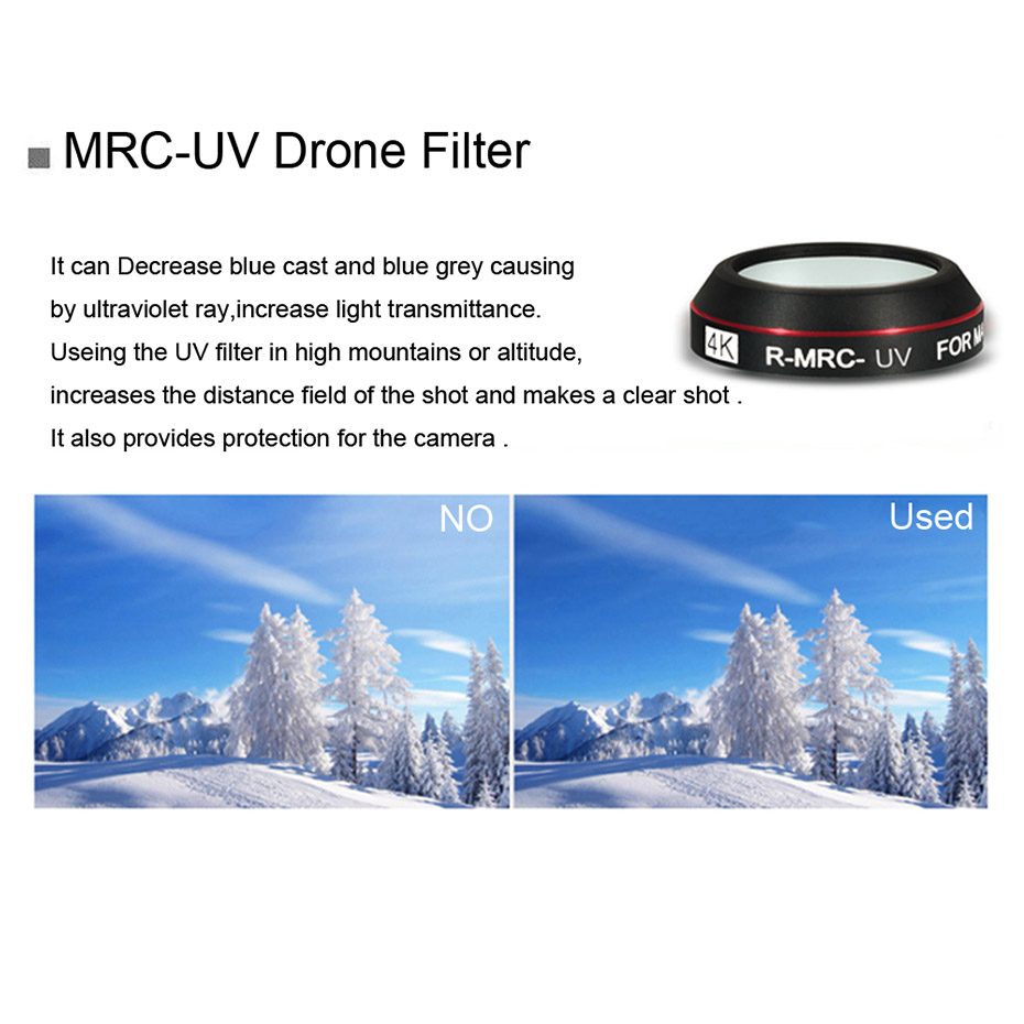 Drone Filter For Mavic Pro CPL - Drone Ndvi ulasan dan harga