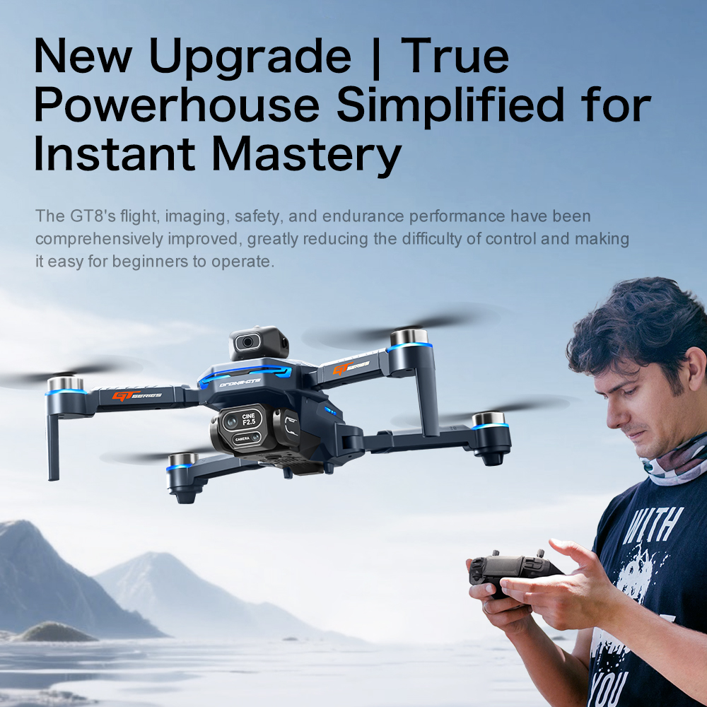 Original GT8 Drone 8K Professi - Drone Multispectral ulasan dan harga