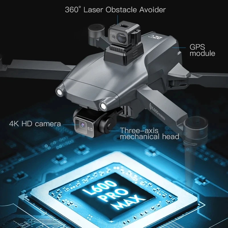 L600 PRO MAX GPS Drone Profess - Drone Multispectral ulasan dan harga